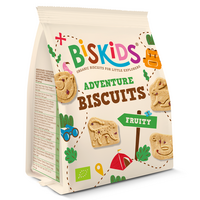 Biscuiti eco cu fructe Aventure Biskids, 100 g, Belkorn