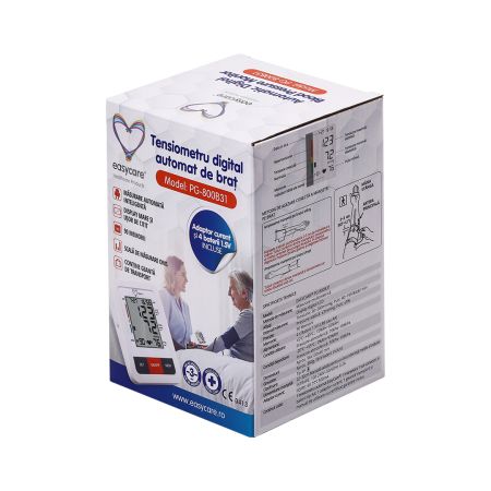 Tensiometru digital automat de brat PG-800B31, 1 bucata, Easycare 652039
