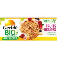 Biscuiti bio cu spelta si fructi de padure, 132 g, Gerble