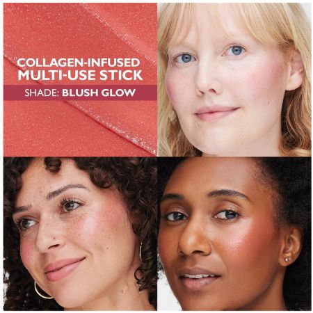 Stick pentru fata Blush Glow Instant Firmx Collagen Bounce, 16 g, Peter Thomas Roth 652100