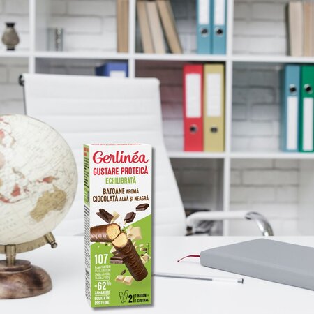 Batoane Duo Ciocolata, 62 g, Gerlinea 619658
