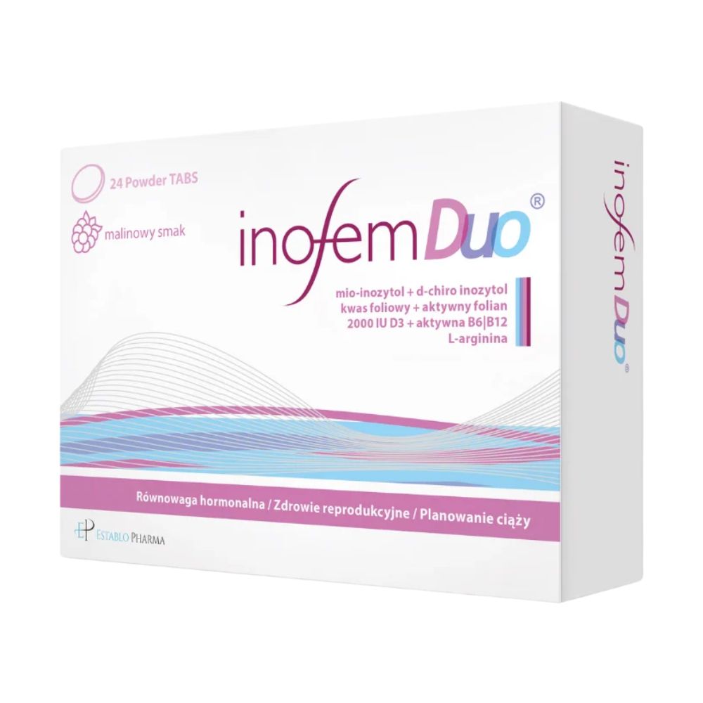 Inofem Duo, 24 tablete masticabile, Establo Pharma