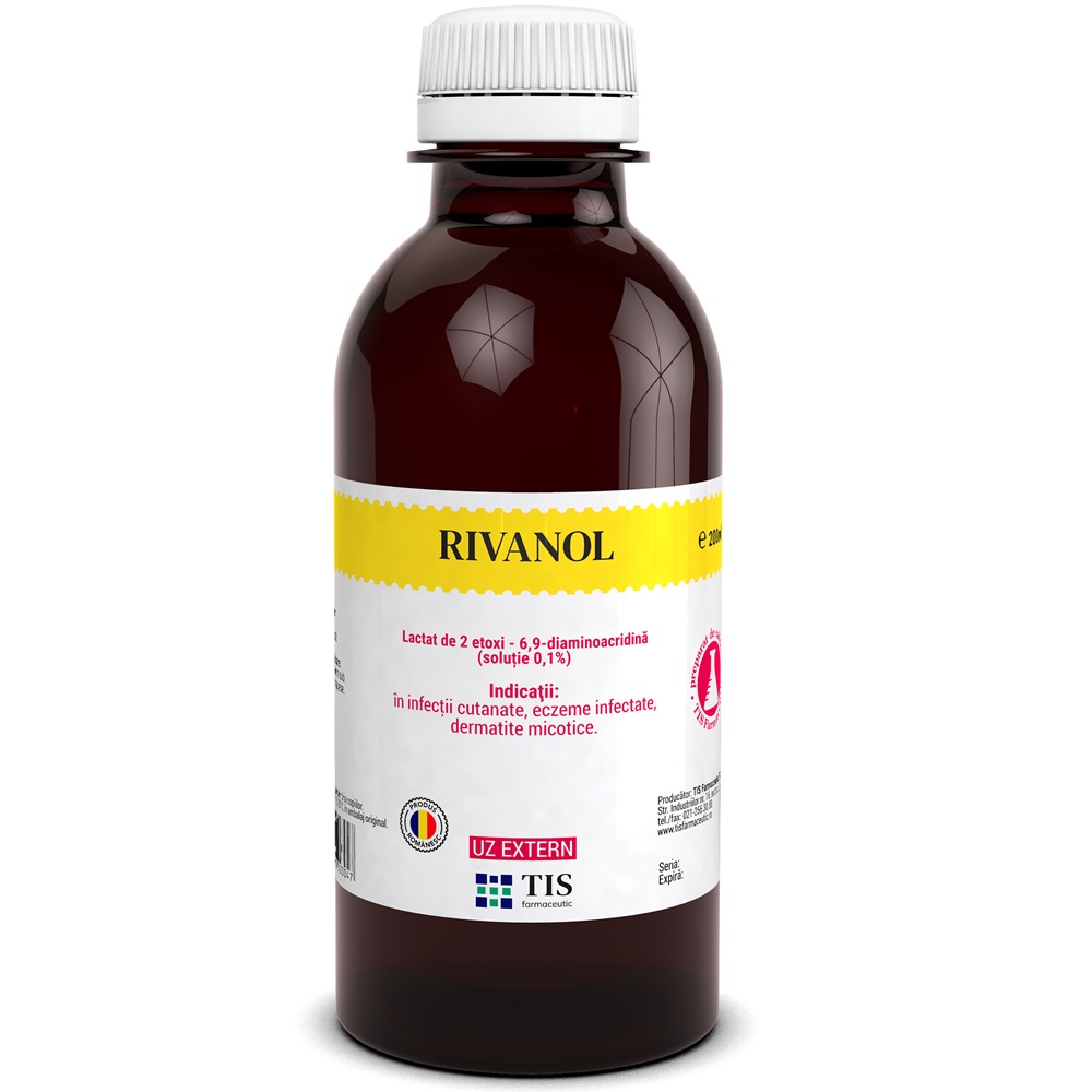 Rivanol 0,1%, 200 ml, Tis Farmaceutic