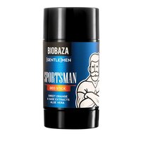 Deodorant stick cu aloe vera si extract de portocala dulce si salvie Sportsman, 50 ml, Biobaza