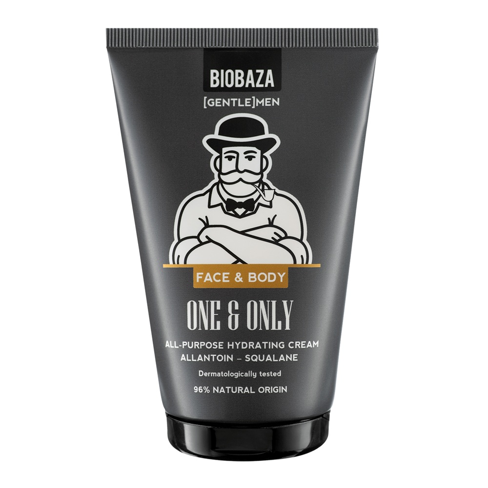Crema de fata si corp hidratanta pentru barbati One & Only, 100 ml, Biobaza