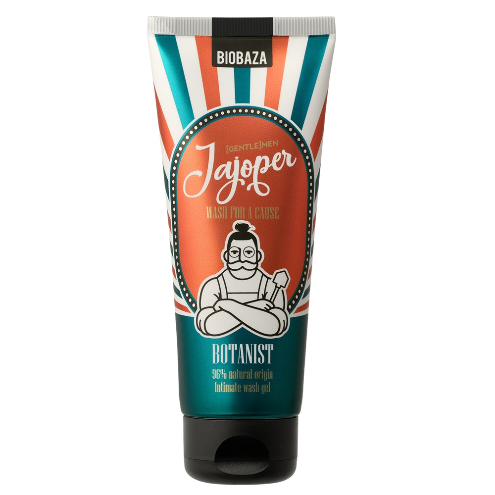 Gel intim pentru barbati Jajoper Botanist, 100 ml, Biobaza