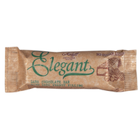 Baton de ciocolata neagra, fara zahar, cu crema de arahide Elegant, 30 g, Koleff