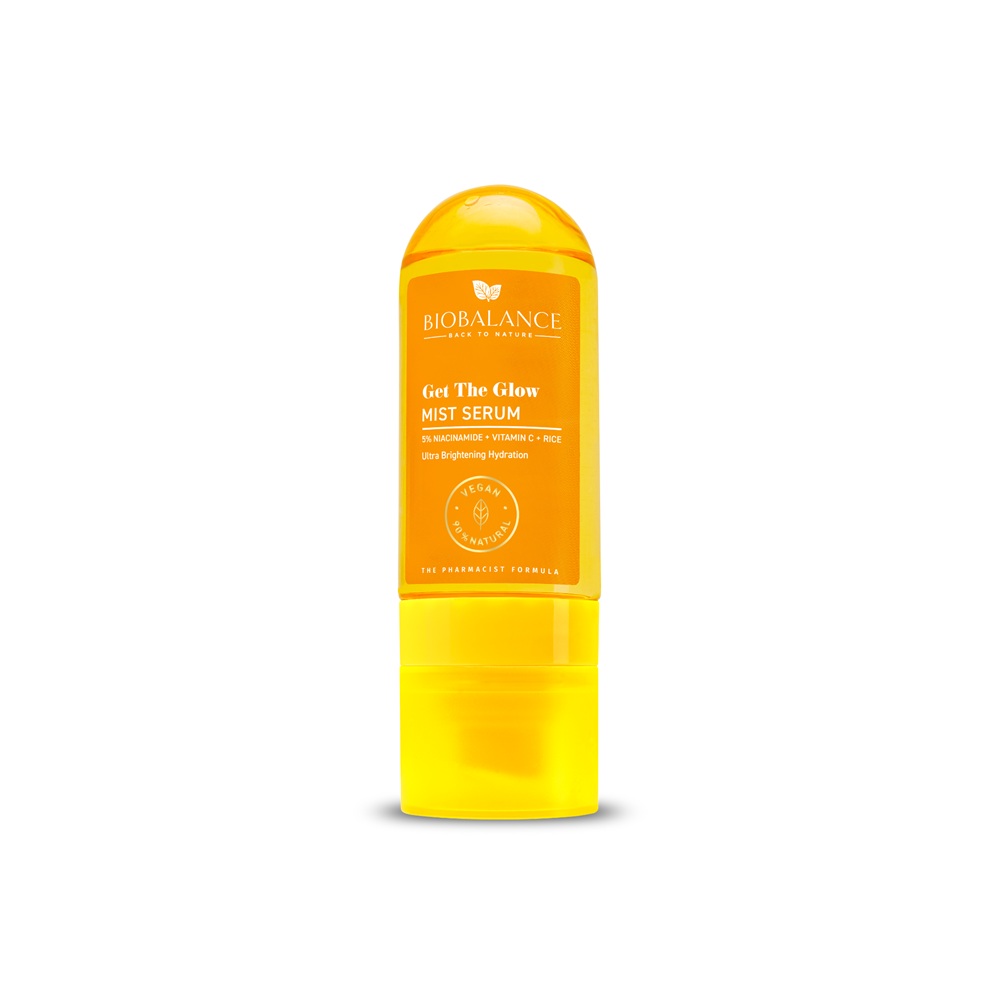 Ser spray facial pentru ultra luminozitate si hidratare Get The Glow, 80 ml, Bio Balance