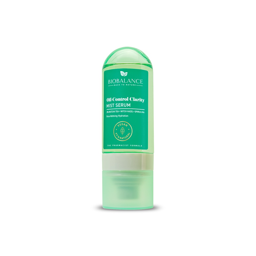 Ser spray facial pentru minimizarea porilor si hidratare Oil-Control Clarity, 80 ml, Bio Balance