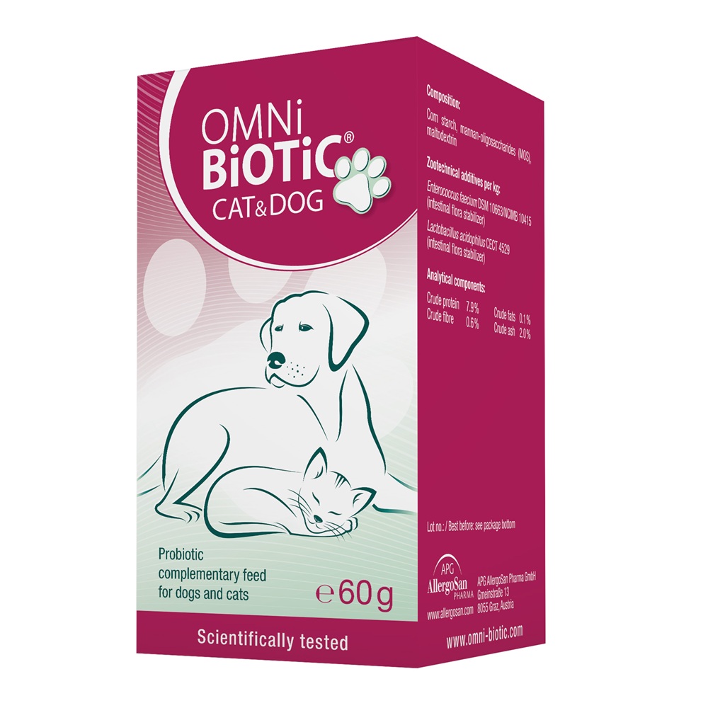 Probiotic pentru pisici si caini Omnibiotic Cat & Dog, 28 plicuri, Vedra