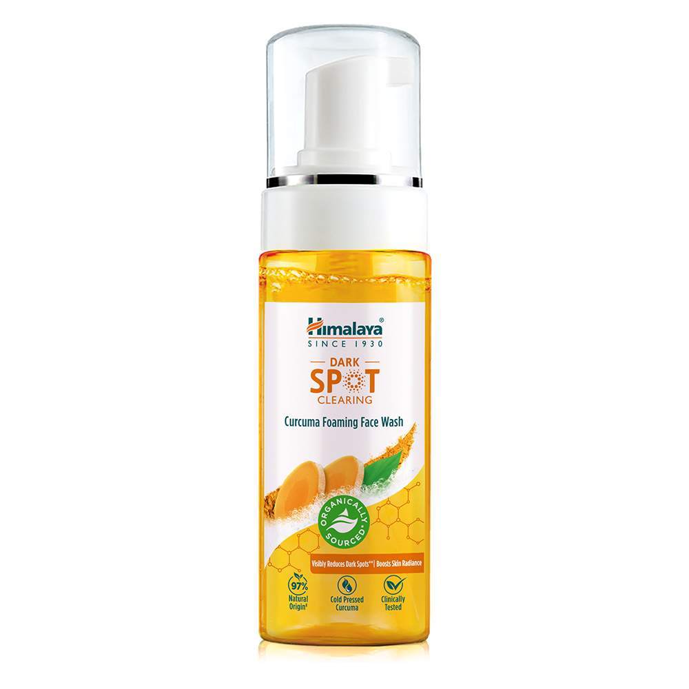 Spuma de curatare pentru fata cu curcuma Dark Spot, 150 ml, Himalaya