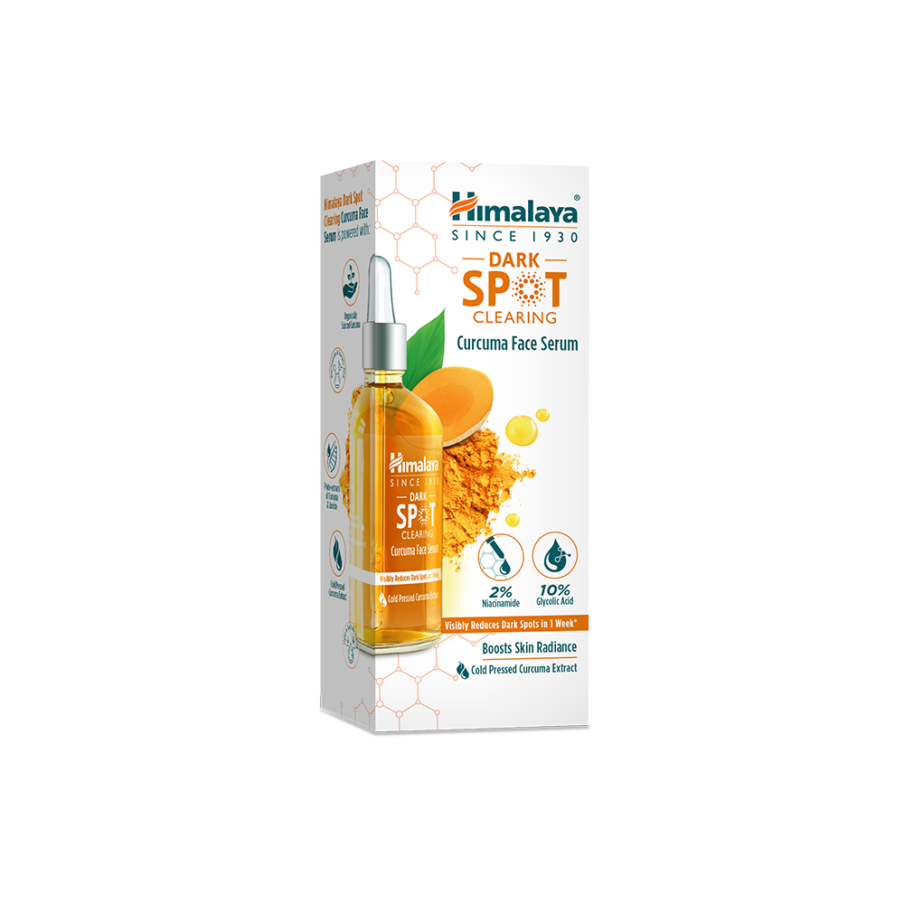 Ser pentru fata cu curcuma pentru eliminarea petelor pigmentare Dark Spot, 30 ml, Himalaya