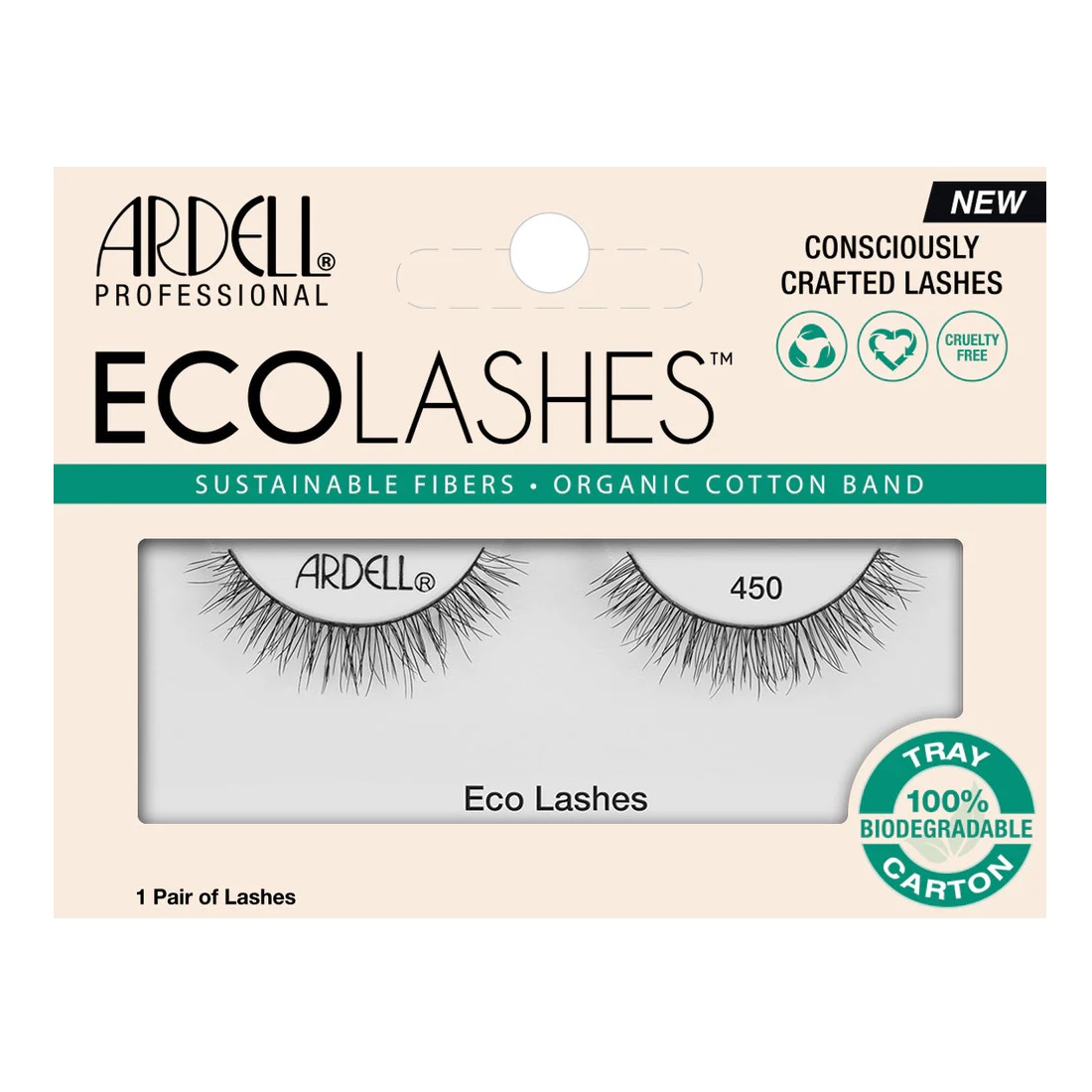 Gene false Eco Lash 450, 1 pereche, Ardell