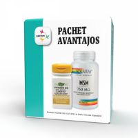 Kit MSM 750 mg + Vitamin D3, 30 capsule, Secom 
