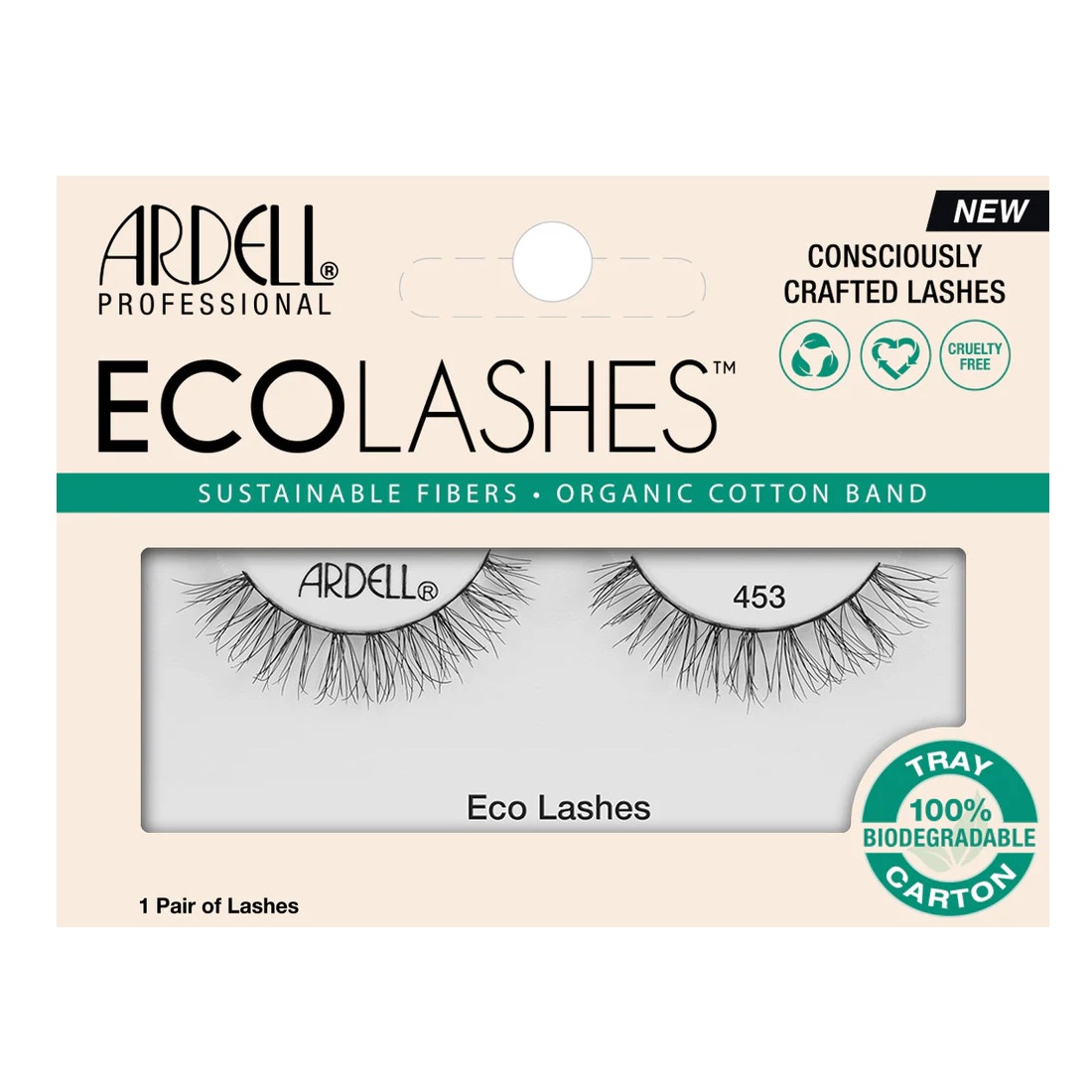 Gene false Eco Lash 453, 1 pereche, Ardell