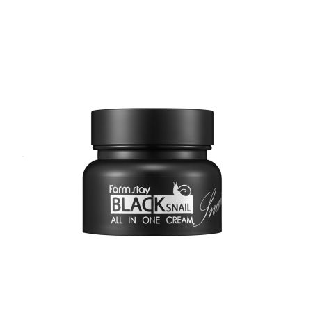Crema de fata cu extract de melc negru Black Snail, 100 ml, Farmstay 652248