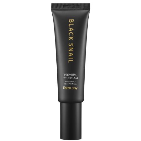 Crema pentru ochi cu extract de melc negru Black Snail, 50 ml, Farmstay 652270