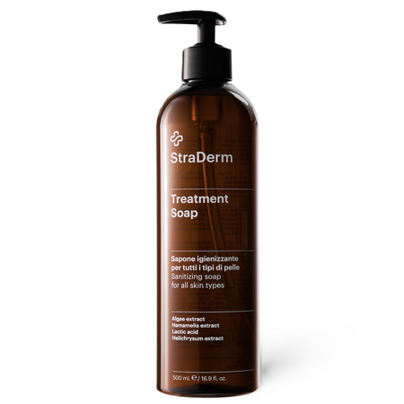 Sapun lichid antibacterian, 500 ml, StraDerm