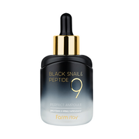 Ser de fata antirid cu extract de melc negru si peptide Black Snail, 35 ml, Farmstay