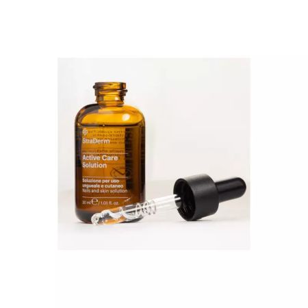 Solutie tratament pentru unghii si piele, 30 ml, StraDerm 652353