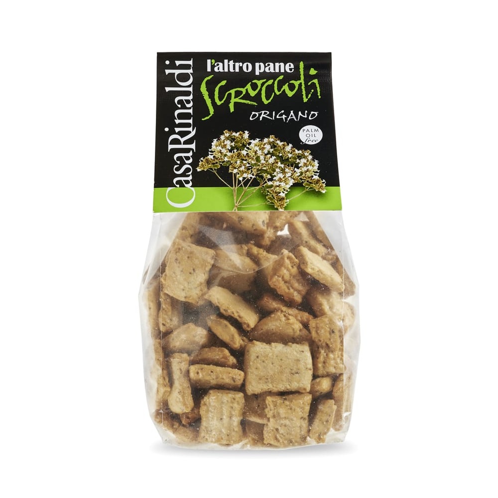 Snack cu oregano Scroccoli, 300 g, Casa Rinaldi