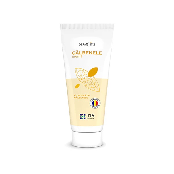 Crema cu galbenele Dermotis, 100 ml, Tis Farmaceutic