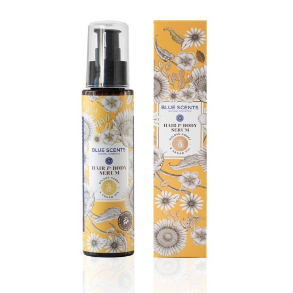 Ser multifunctional pentru par si corp Golden Honey&Argan Oil, 100 ml, Blue Scents