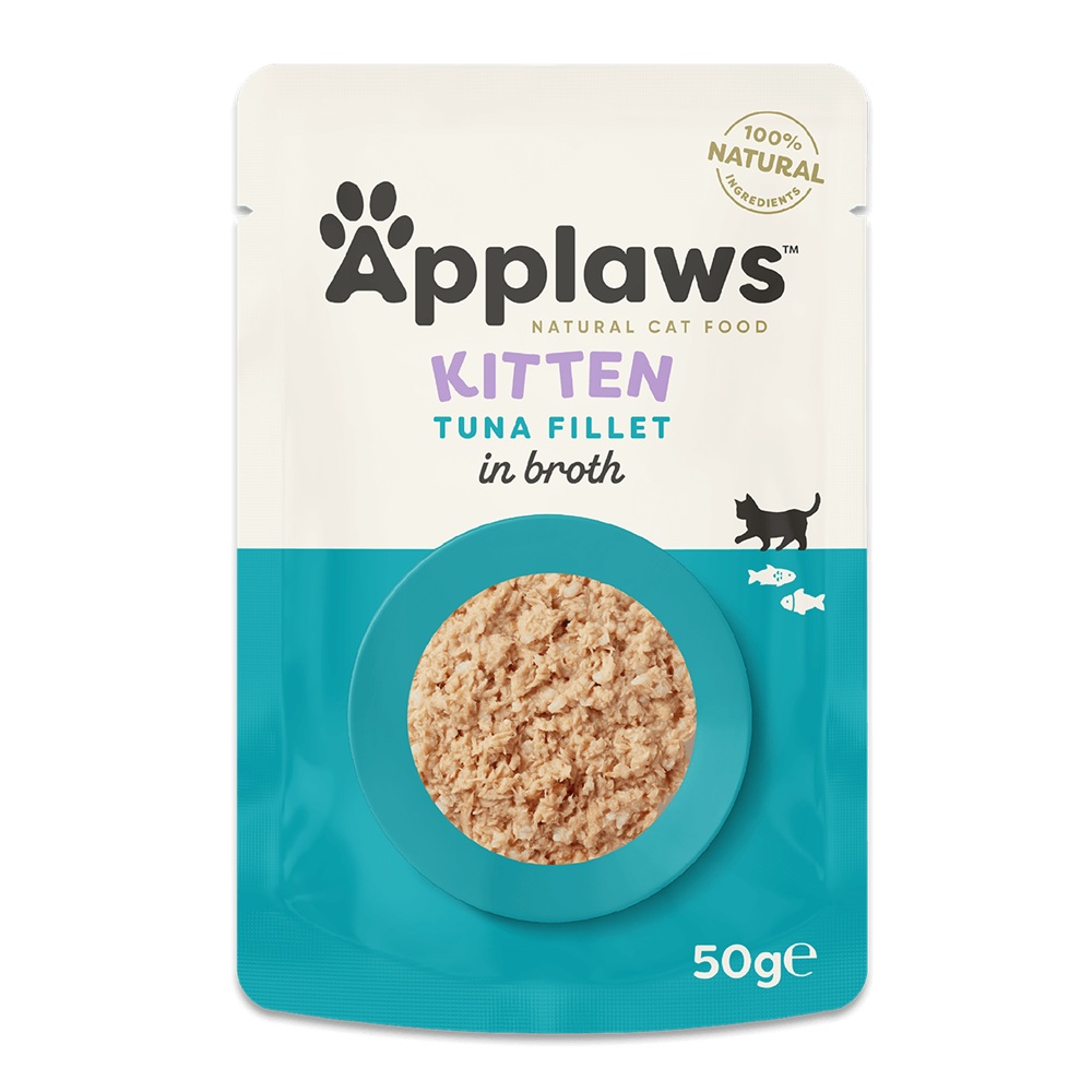 Hrana umeda cu ton pentru puii de pisica, 50 g, Applaws