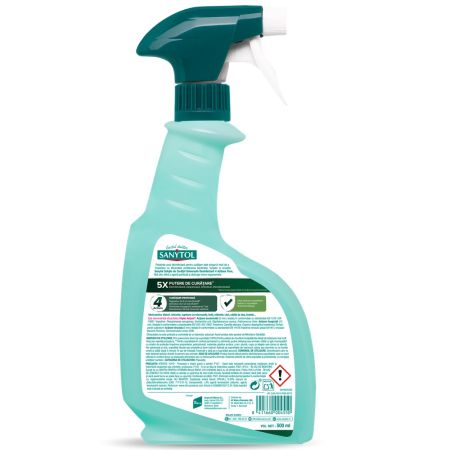 Solutie de curatat universala dezinfectanta, 500 ml, Sanytol 652543