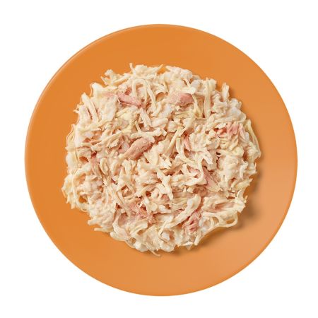 Hrana umeda pentru pisici cu piept de pui si somon in supa, 70 g, Applaws 652550