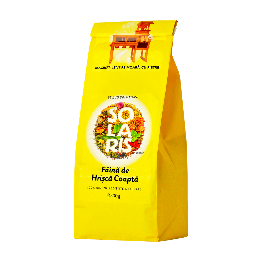 Faina de hrisca coapta, 500 g, Solaris