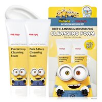 Set Minions Spuma pentru curatare Pure&Deep Cleansing Foam, 2x120 ml, manyo