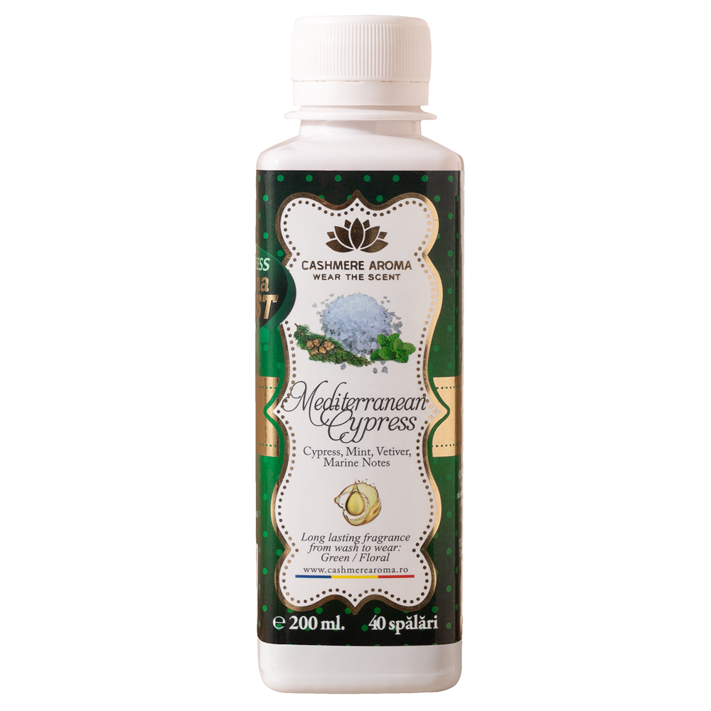 Parfum de rufe Mediterranean Cypress, 200 ml, Cashmere Aroma