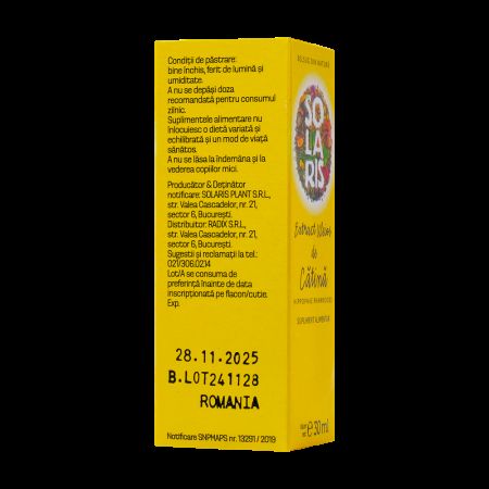 Extract uleios de catina, 30 ml, Solaris 652671