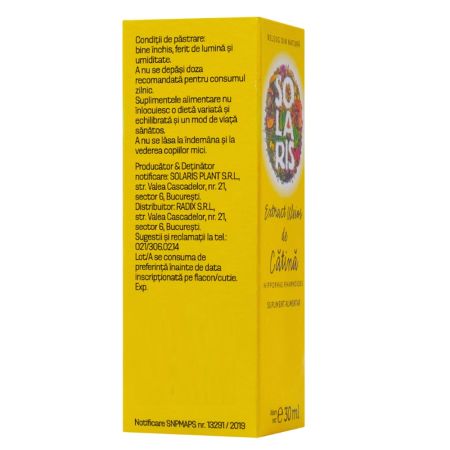 Extract uleios de catina, 30 ml, Solaris 661280