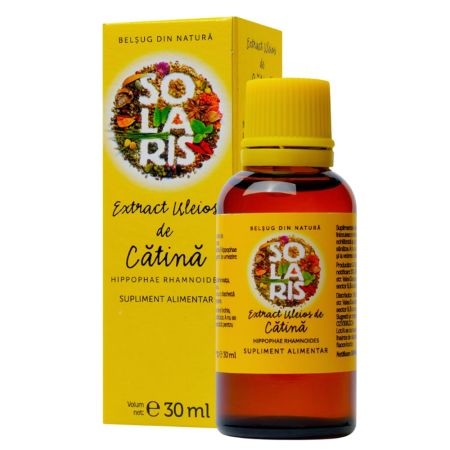 Extract uleios de catina, 30 ml, Solaris