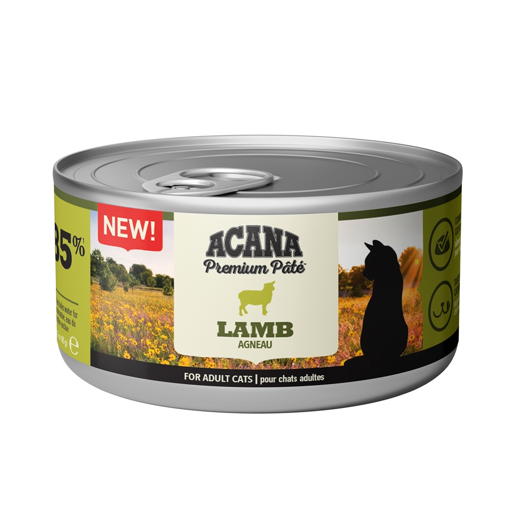 Hrana umeda pentru pisici adulte cu miel, 85 g, Acana