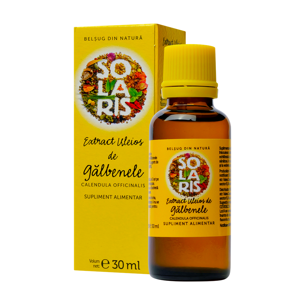 Extract uleios de galbenele, 30 ml, Solaris