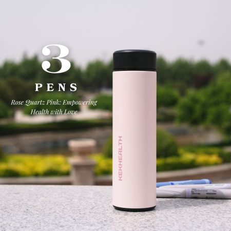 Termos portabil pentru insulina Rose Quartz Pink Odyssey Compact, 1 bucata, Kekhealth 652735