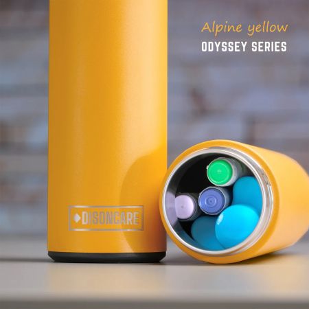 Termos portabil pentru insulina Alpine Yellow Odyssey  Smart, 1 bucata, Disoncare 652766