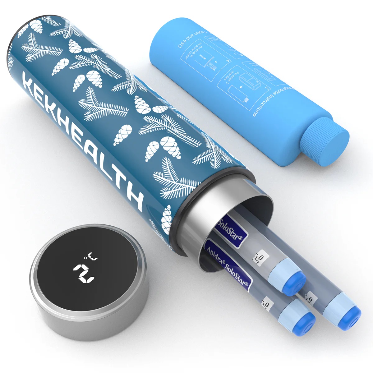 Termos portabil pentru insulina Hazel Odyssey Smart, 1 bucata, Kekhealth