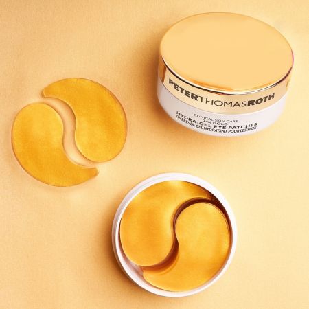 Patchuri cu gel pentru conturul ochilor 24K Gold Firming, 60 bucati, Peter Thomas Roth 652784