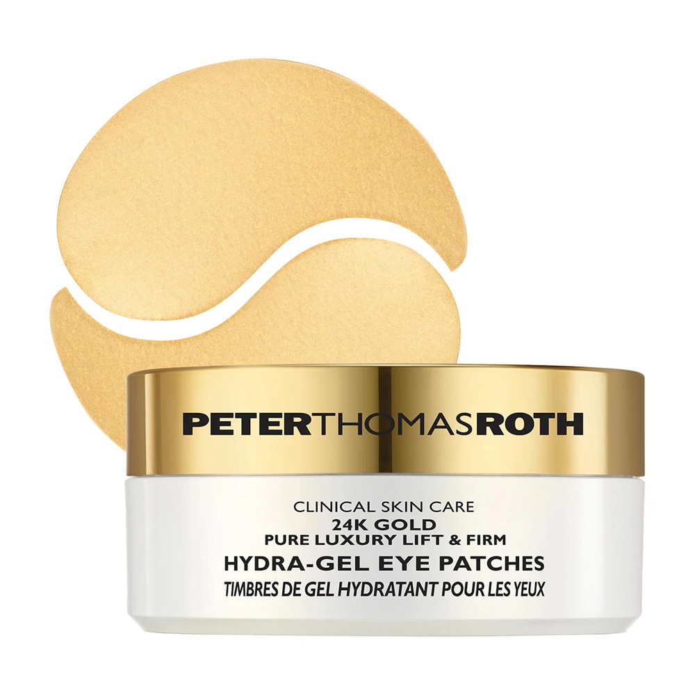 Patchuri cu gel pentru conturul ochilor 24K Gold Firming, 60 bucati, Peter Thomas Roth