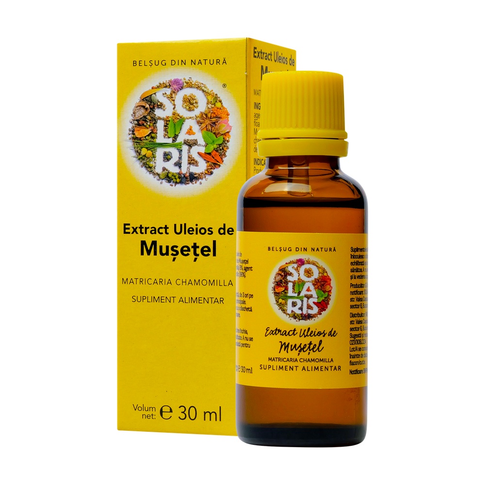 Extract uleios de musetel, 30 ml, Solaris