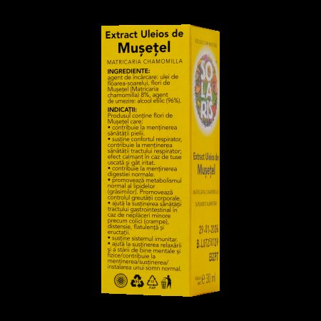 Extract uleios de musetel, 30 ml, Solaris 652852