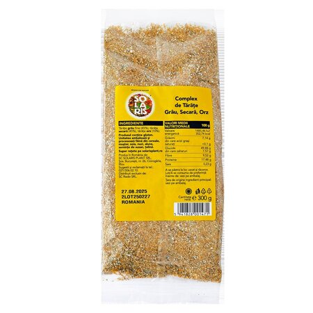 Complex de tarate grau, secara si orz, 300 g, Solaris 661258