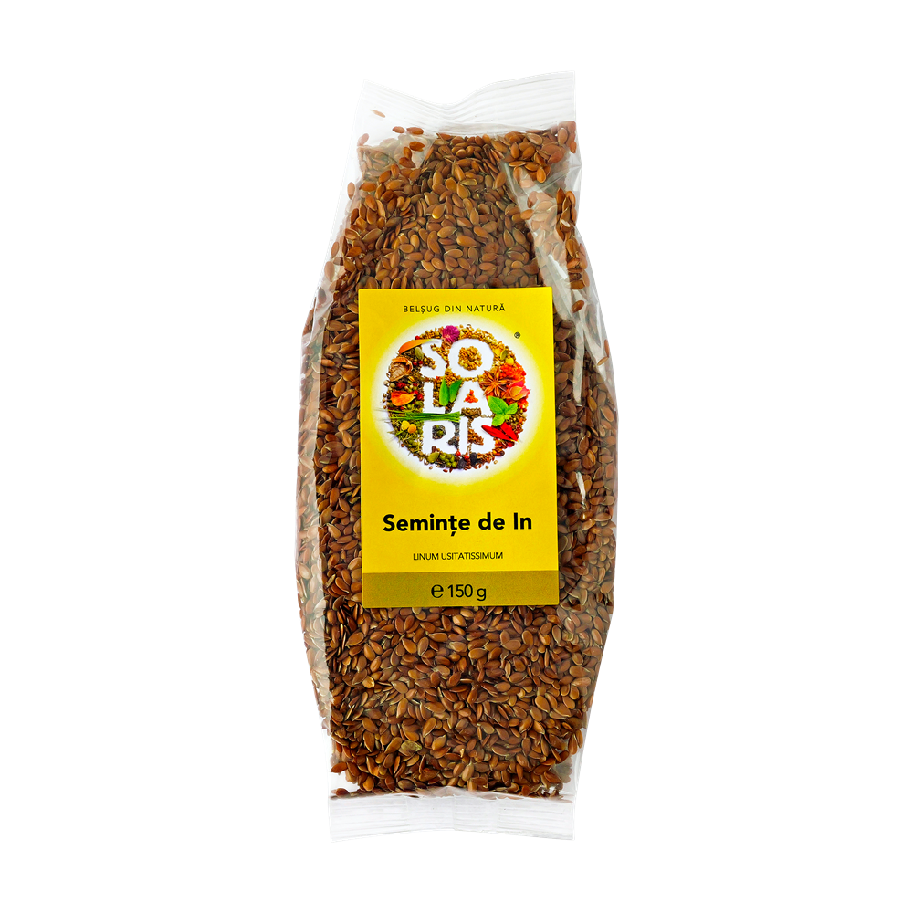 Seminte de in, 150 g, Solaris