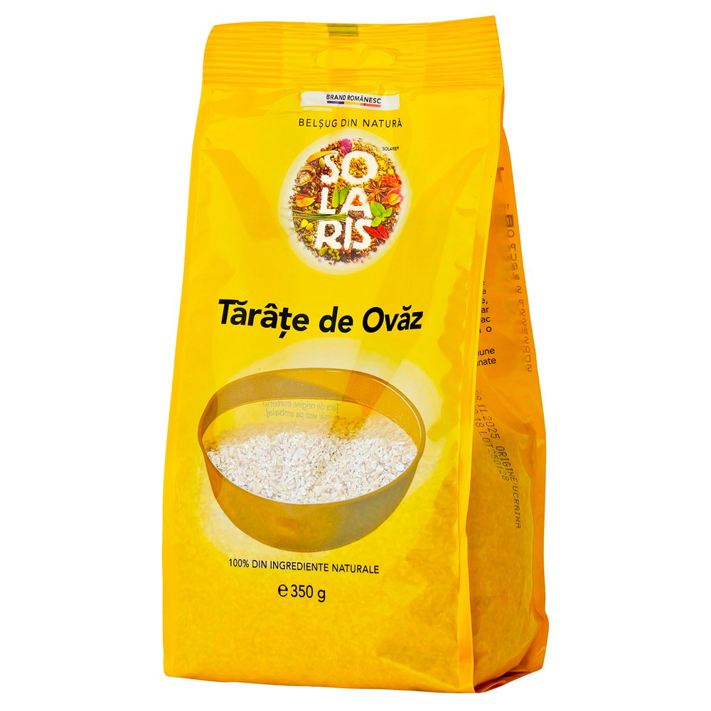 Tarate de ovaz, 350 g, Solaris
