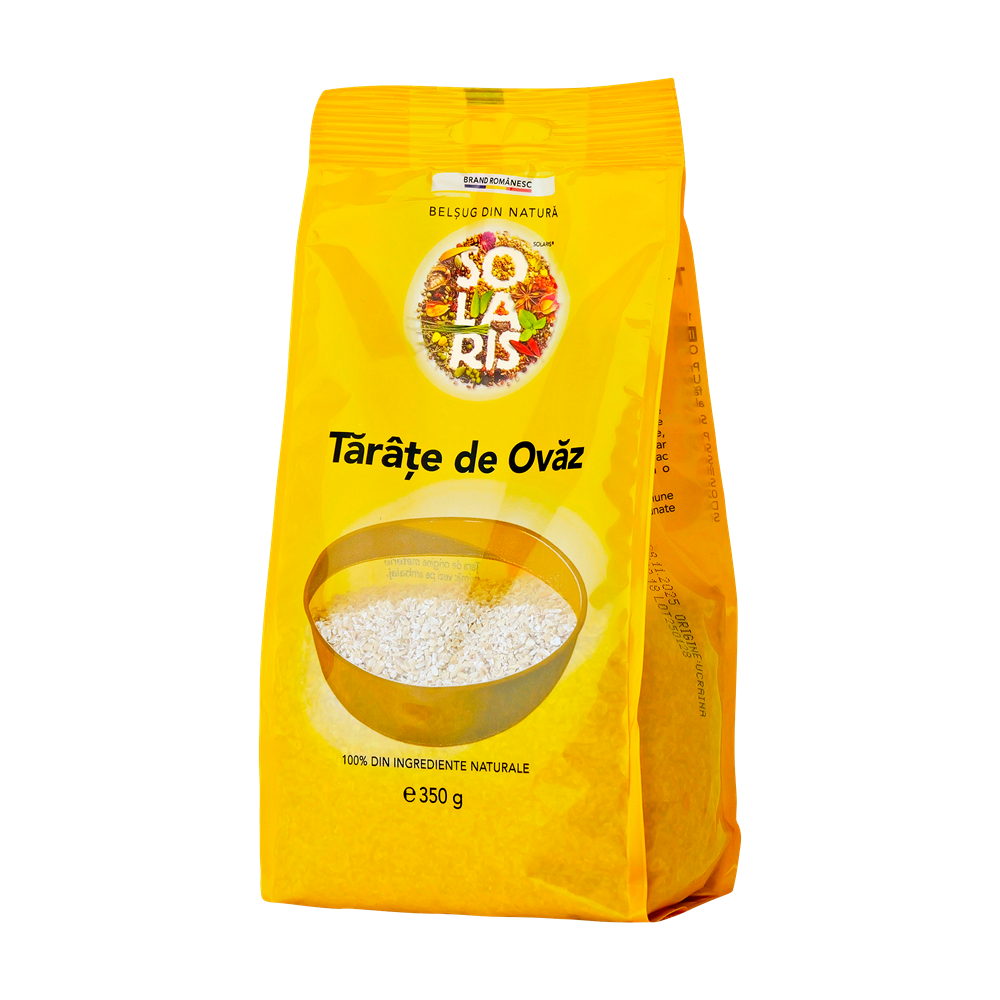 Tarate de ovaz, 350 g, Solaris