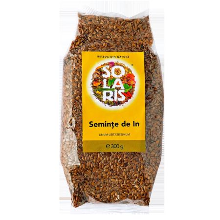 Seminte de in, 300 g, Solaris